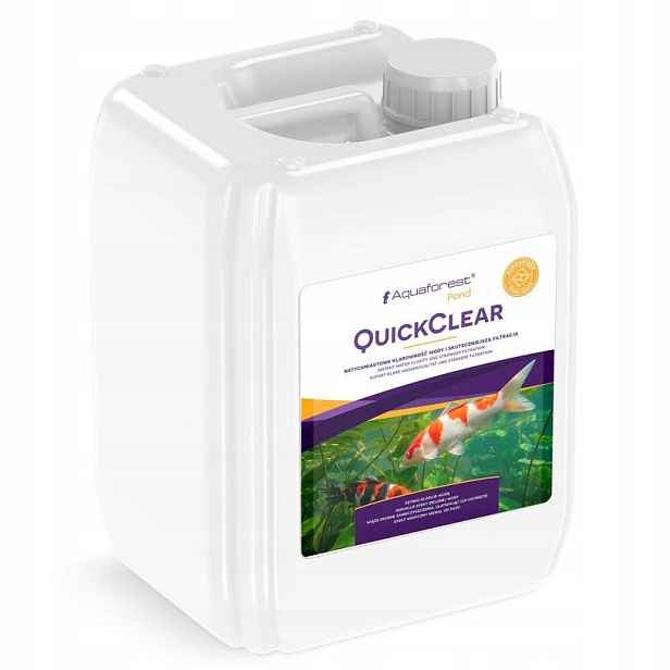 Aquaforest Quick Clear Pond 5L čistí vodu v jezírku