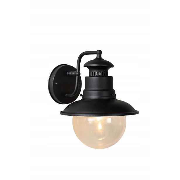 Venkovní nástěnná lampa Lucide E27 20W Figo IP44 černá Lucide