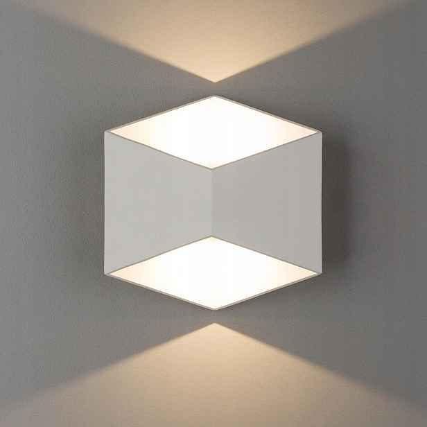 Venkovní nástěnné svítidlo Nowodvorski 8143 Triangles Led bílé