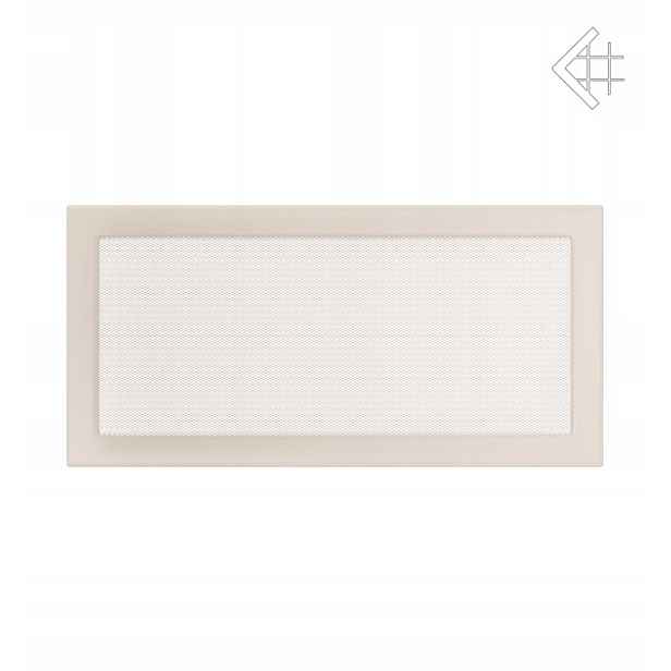 Větrací Krbová Mřížka Do Krbu S Krémovou Síťkou 22X45 Kratki