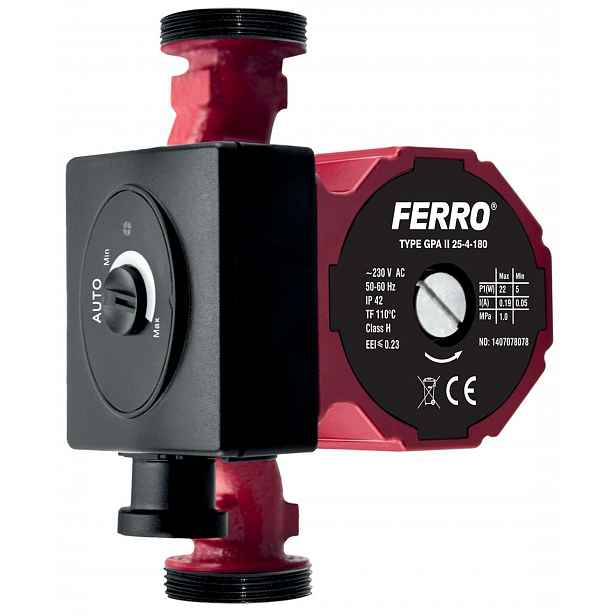 Novaservis - Oběhové elektronické čerpadlo typ 25-40, 180 mm 0601W