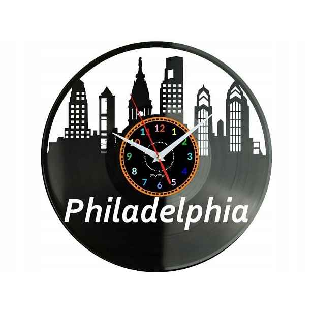 Philadelphia Dárek pro milovníka originální Nástěnná Dekorace z desky