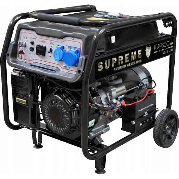 Elektrocentrála Kraftwele Supreme KW9800 1F 9,8 Kw 230 V Avr Benzín