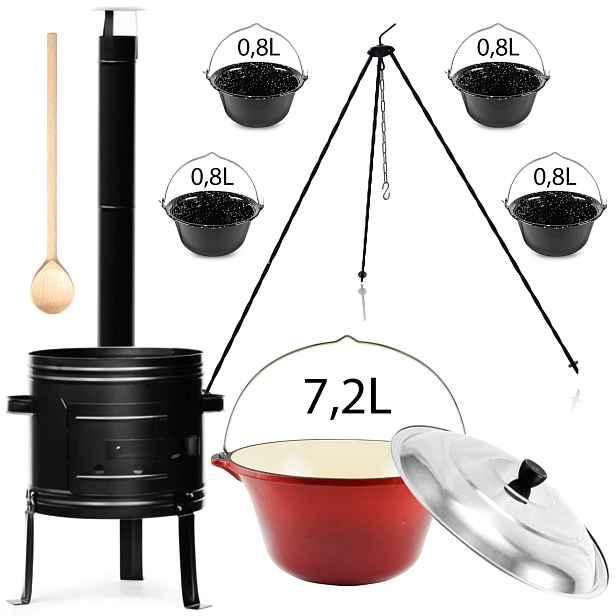 Perfect Home Partyset45 Kotlíková souprava 7,2L, 9ks