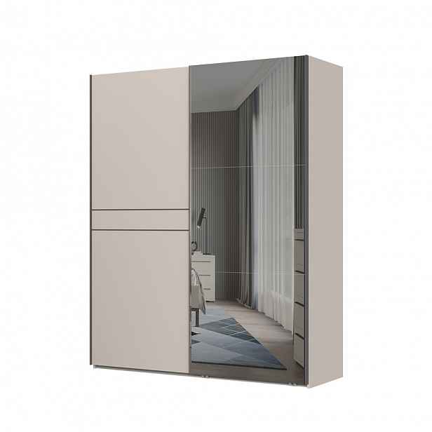 Skříň se zrcadlem OPERA - PK181-OG/OP - Cashmere lak mat