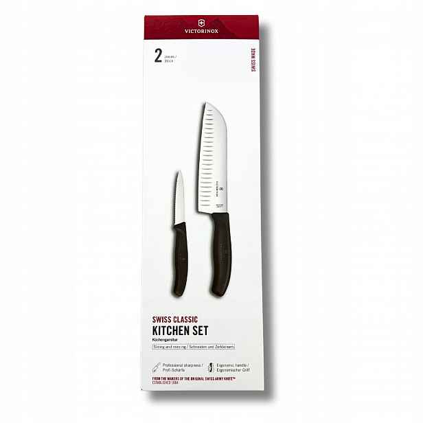Victorinox sada dvou nožů 6.7133.21G černá