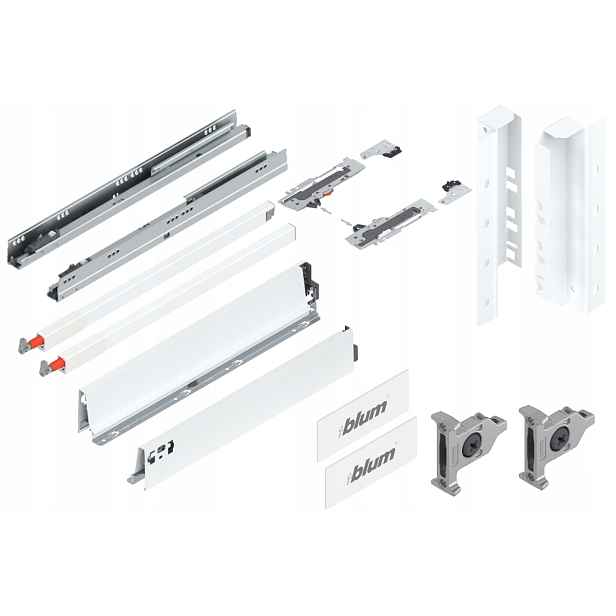 Blum Tandembox 550 Šuplík střední Tip-On C bílá