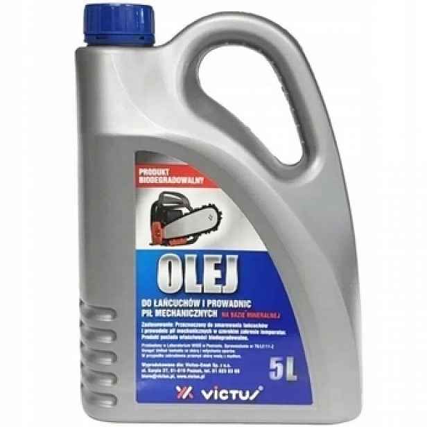Victus olej pro řetězy a vodicí mechanická pila 5 l OB-ACCOLEJ_5L