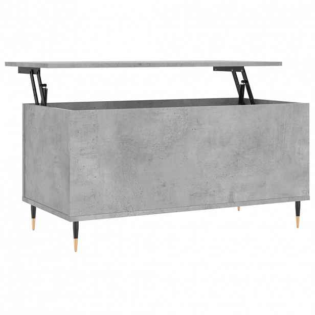 vidaXL Konferenční stolek betonově šedý 90x44,5x45 cm kompozitní dřevo
