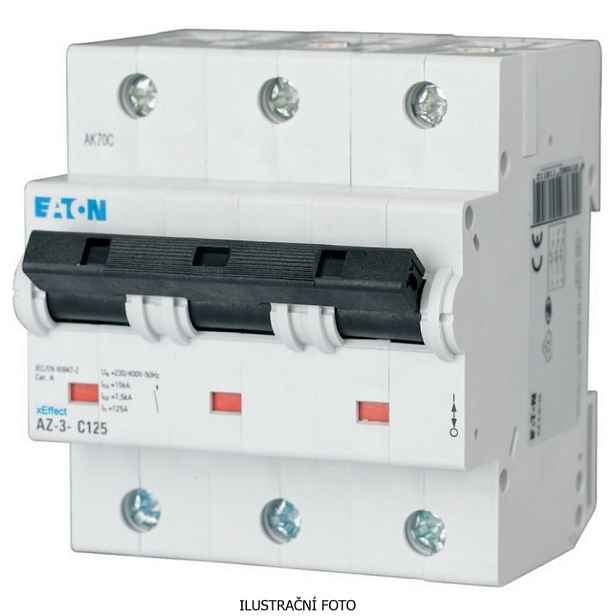 Jistič Eaton AZ-3-B125 15 kA B 125 A