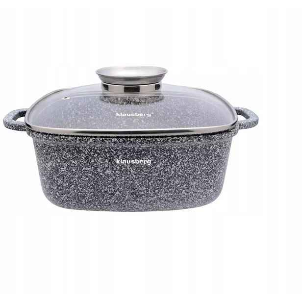 Klausberg Hrnec S Mramorovým Povrchem 26cm KB-7531 5,5L