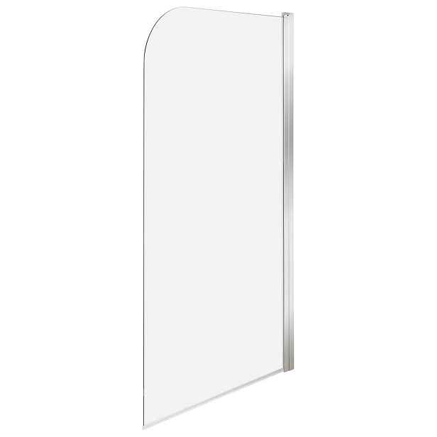Beliani NÁSTAVEC NA VANU 140/70 cm Stříbrný Lapan