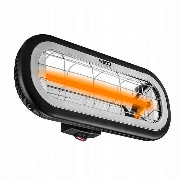 Zářič 2000 W, IP65, Topné Těleso Low Glare Amber Lamp Neo