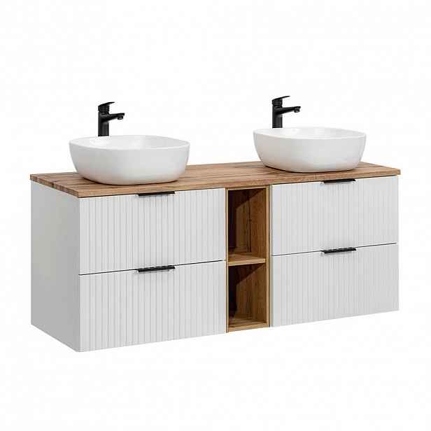 Petits-meubles DVOJUMYVADLO 140.8cm Adriel Bílá