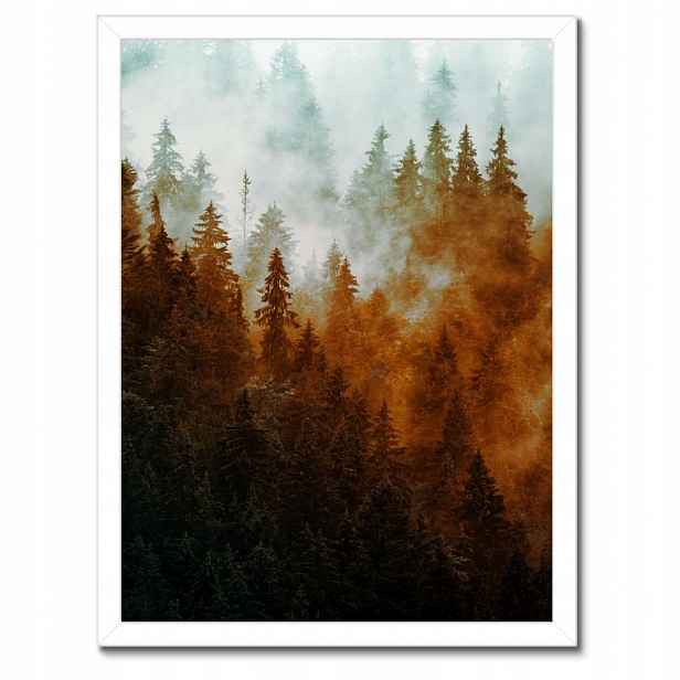 Plakáty v rámu 30x40 Podzimní krajina Hory