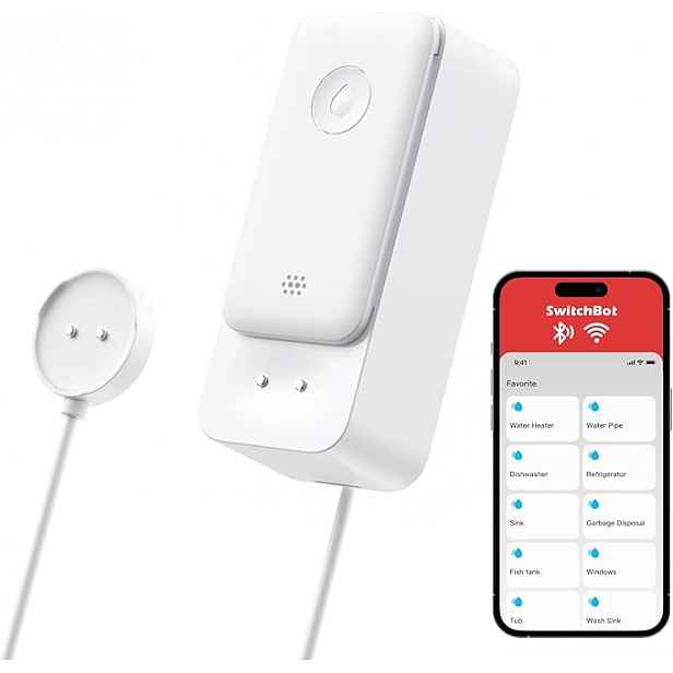 Detektor úniku vody při zaplavení SwitchBot WiFi