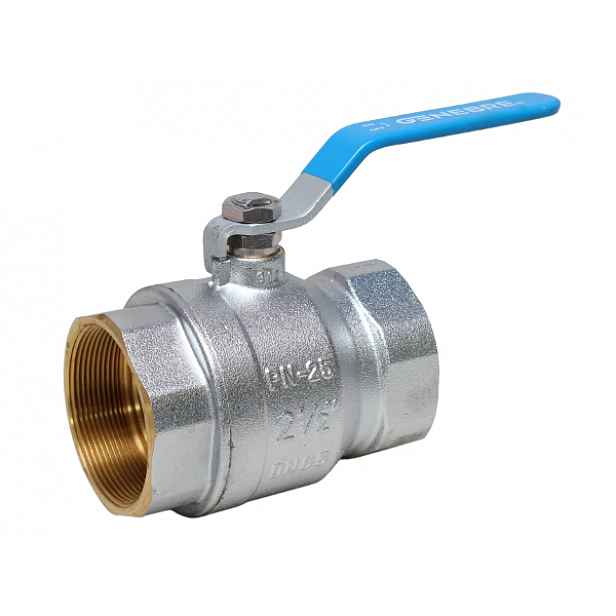 Kulový kohout na vodu Ff 2 1/2 PN25 Genebre 3029 Dn 65