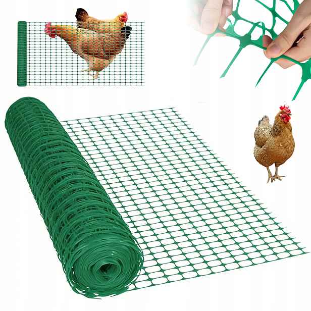 Ochranná Síť Oplocení A Zahradní Stěna Barrier Očko 65X35MM 30M