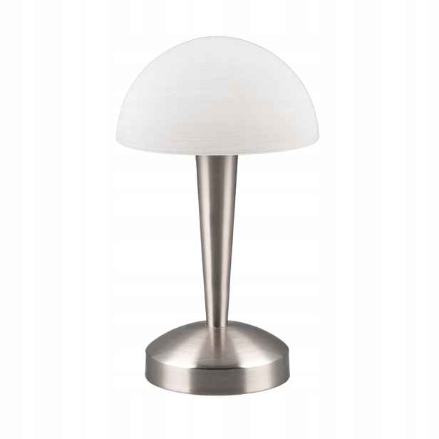 Rl Stolní lampa Canaria Stříbrná/Bílá E14 Dotyková 5W 470lm IP20