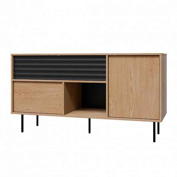 Petits-meubles SIDEBOARD Astra Dřevo a černá