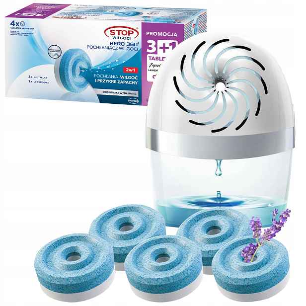 Ceresit Absorbér Bílé Slitiny Vlhkosti Tablety Sada 4+1
