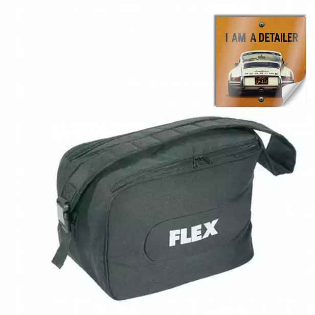 Flex Praktická taška na leštící stroj a příslušenství pro automobily Detailing