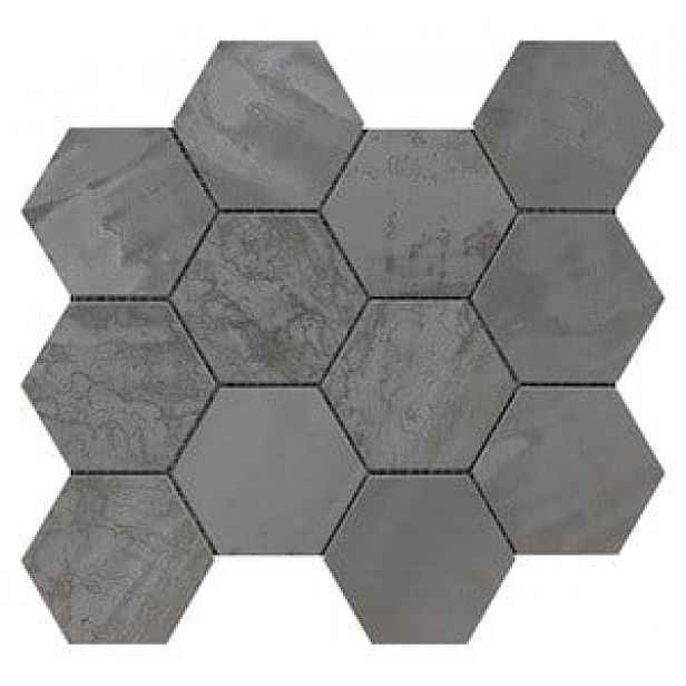 Mozaika Sintesi Met Arch steel 30x34 cm mat MA12464