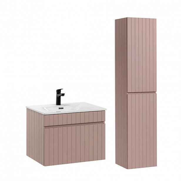 Petits-meubles KOUPELNOVÝ NÁBYTEK 60cm Zelie 2er-Set Rose
