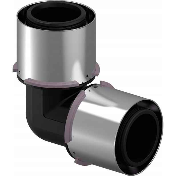 Uponor S-Press Koleno Ppsu 75-75 mm 90° lisované na vodu a Co