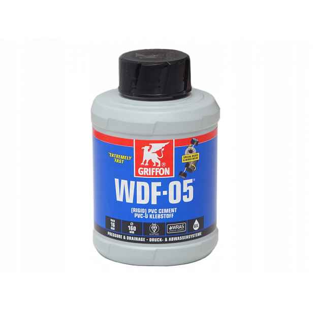 Lepidlo na Pvc-u trubky a Pvc hadice Griffon WDF-05 500 ml 0,5 l, rychle spojující gel