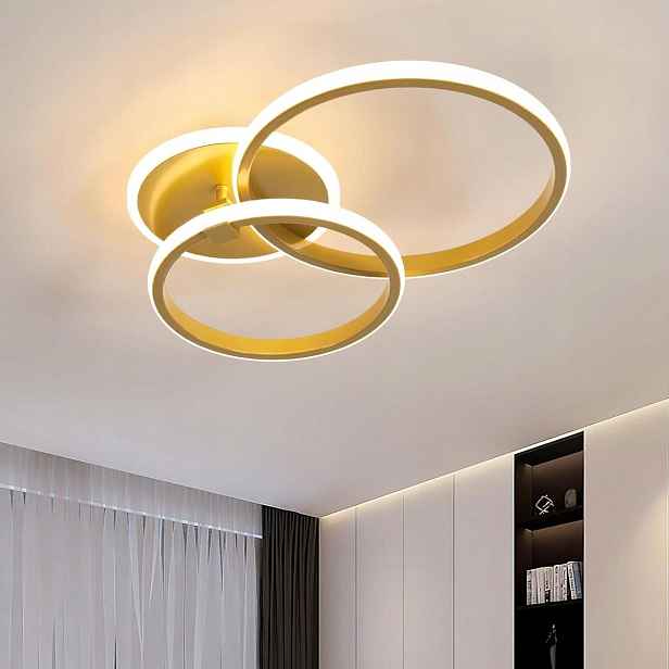 Moderní hliníková stropní svítidlo Led 42 W 4700 lm 3000 K teplá bílá