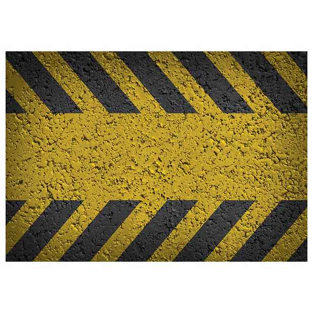 Fototapeta Geometrické žluto-černé pruhy 368x254 Abstrakce lepidlo