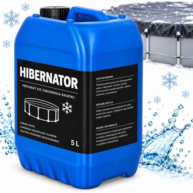 Hibernator 5KG Zimující Kapalina Chemie Do Bazénu Intex Na Zimu Ochrana Vody