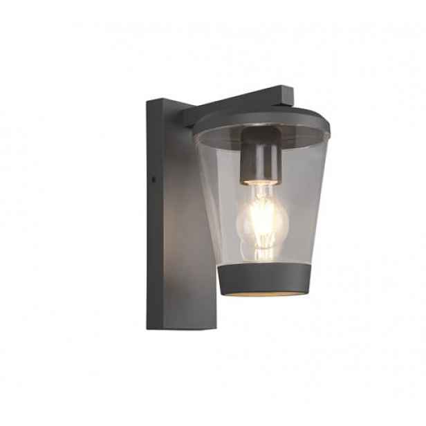 Nástěnná lampa Trio Cavado antracit 211060142