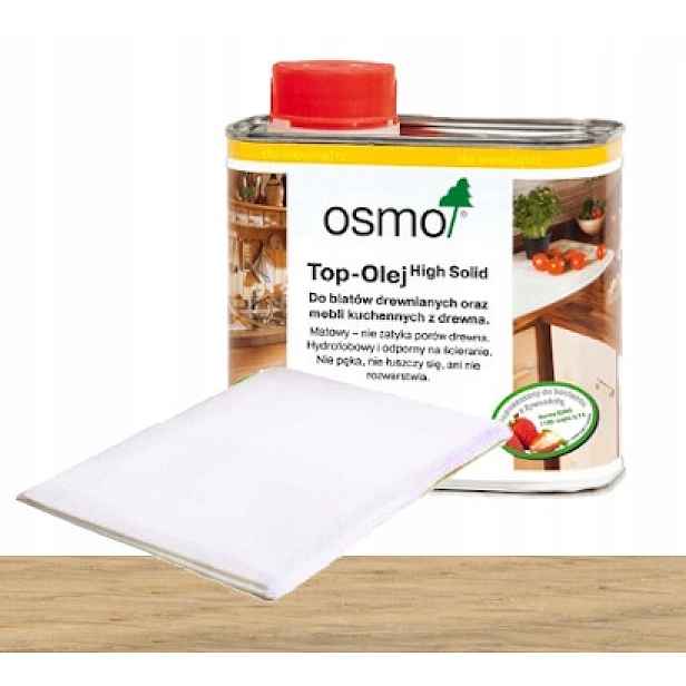 Osmo 3068 Top Olej na pracovní desky 0,5L utěrka