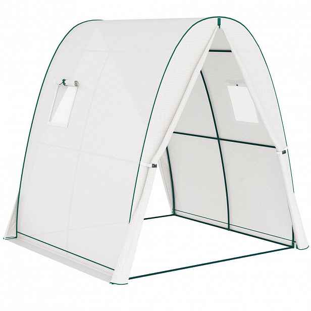 Outsunny SKLENÍK, 180L x 180Š x 200V cm