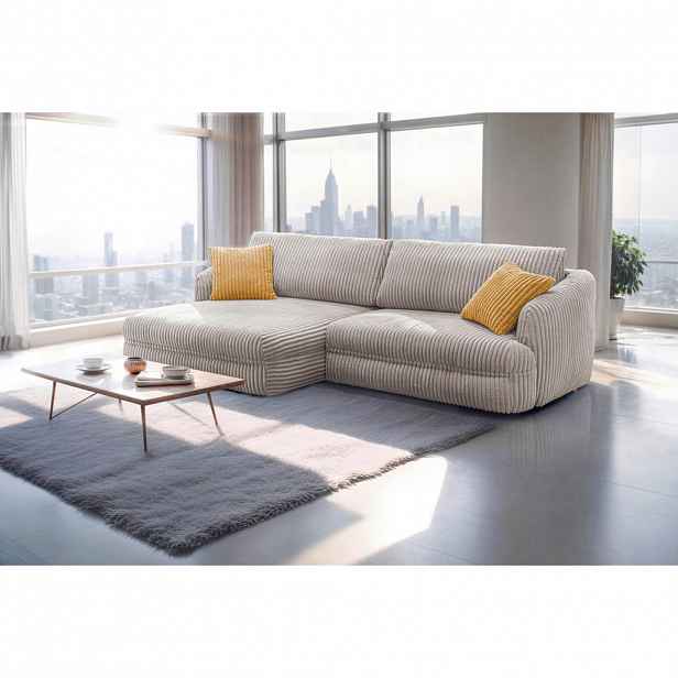 Livetastic ROHOVÁ SEDAČKA, textil, světle hnědá