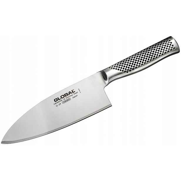 Global G-29 široký nůž šéfa 18 cm Cromova 18 262 g Japonsko