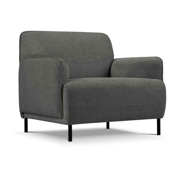 Šedé křeslo Windsor & Co Sofas Neso