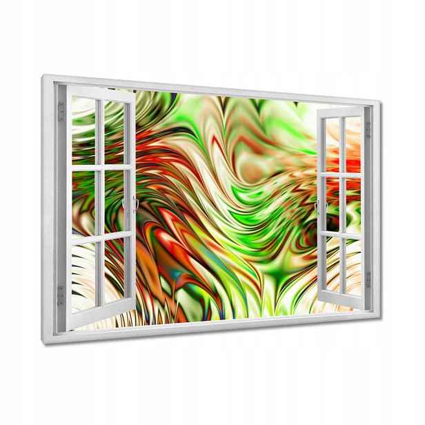 Obrazy 120x80 Barevné vlny