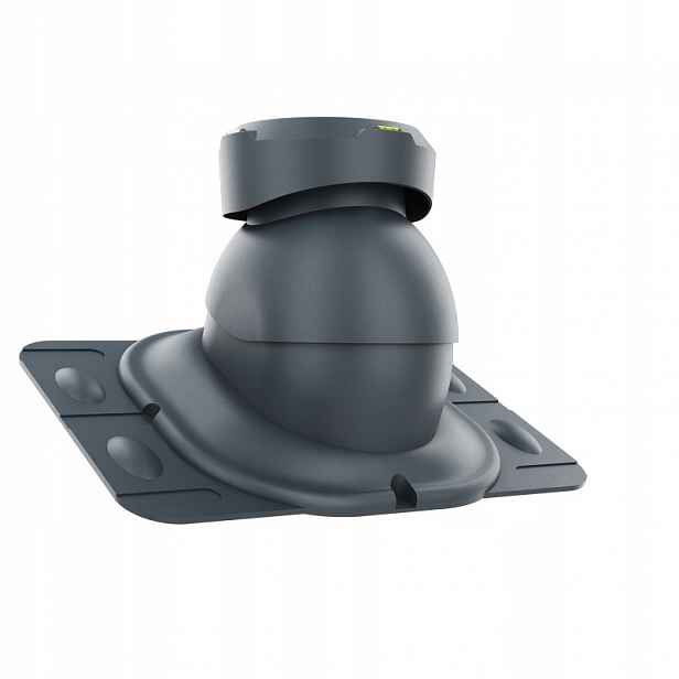 Kanalizační krbový ventilátor fi110 Univerzální Antracit 7016
