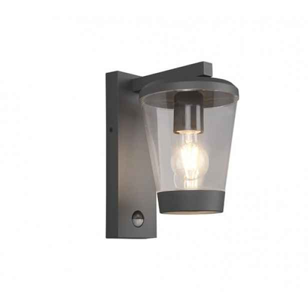 Nástěnná lampa Trio Cavado antracit 211069142