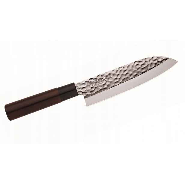 Nůž Santoku Sekiryu Katei Hammered 16.5 cm šéfkuchaře ocel