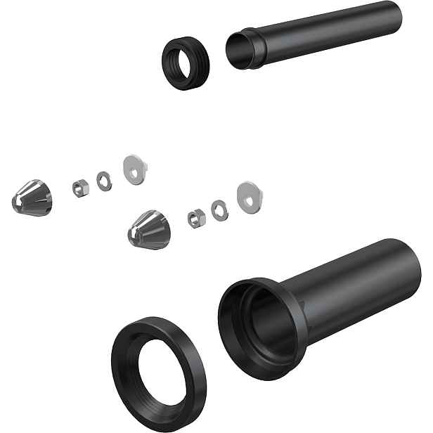 Sada připojovací Alca M9000K-DN90 chrom