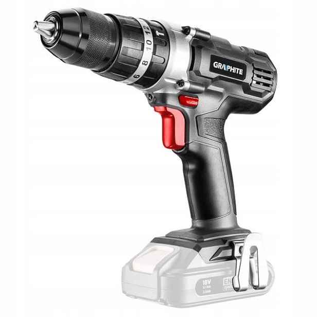 Aku Vrtačka S Příklepem Energy+ 18 V, LI- Graphite 58G010
