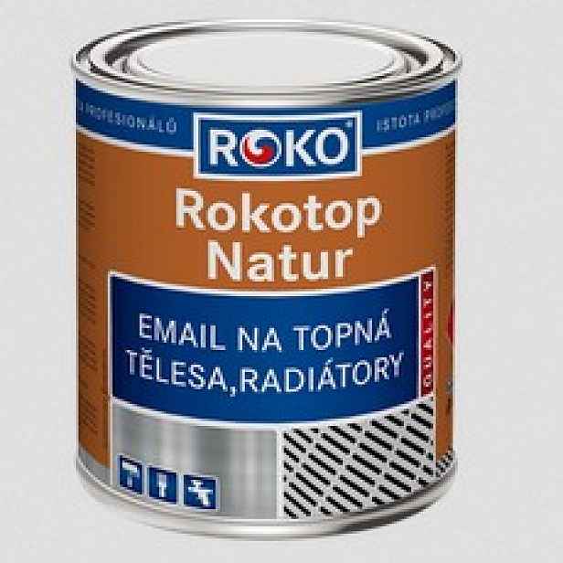 Email vrchní Rokotop RK bílá 0,75 l