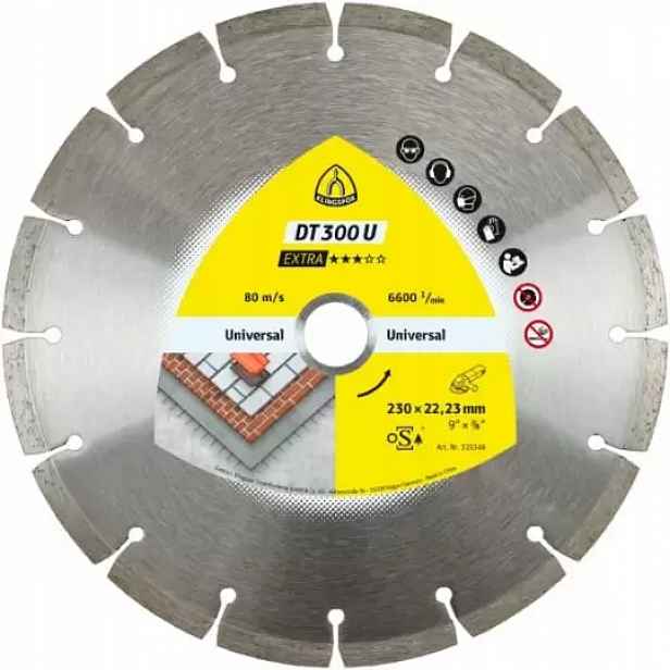 Diamantový kotouč pro řezání univerzální 300x2,8x30 Dt 300 U Extra Klingspor
