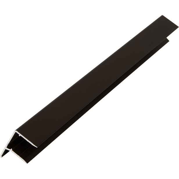 Profil U ukončovací s okapnicí hliníkový elox bronz 16 mm délka 6,4 m