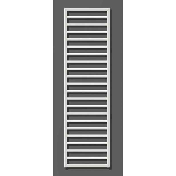 Zehnder Subway - Koupelnový radiátor 155x45 cm, rovný, středové připojení 5 cm, nerez ocel SUBI-150-045