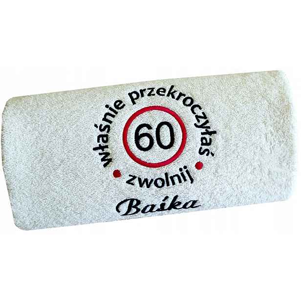 Dárek k 60. Narozeninám pro muže, ženu, tatínka, vtipný Ručník